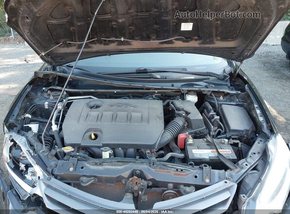 2T1BURHE4GC546141 2016 TOYOTA COROLLA Black Widok z tyłu