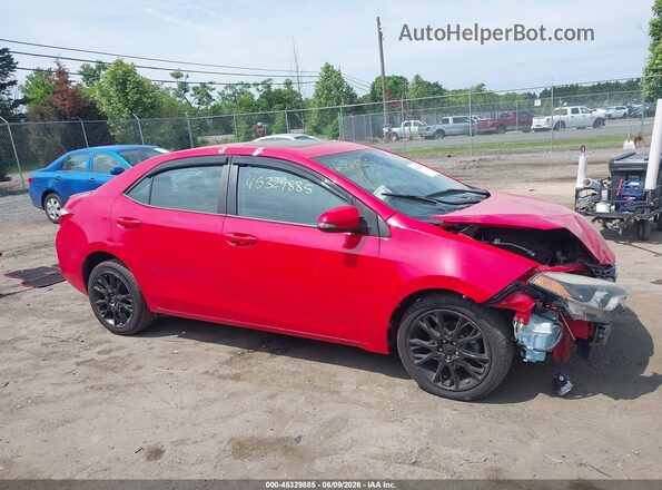 2T1BURHE4GC548178 2016 TOYOTA COROLLA Red Панорамний вид салону 360°