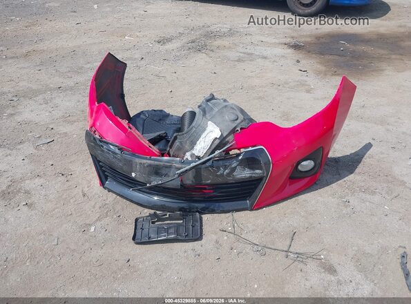 2T1BURHE4GC548178 2016 TOYOTA COROLLA Red Вид щитка приладів