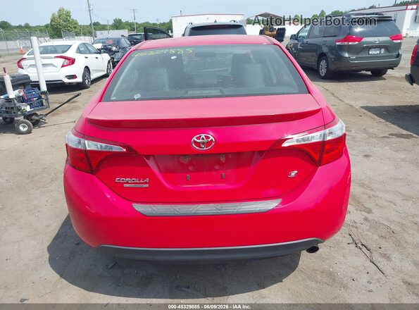 2T1BURHE4GC548178 2016 TOYOTA COROLLA Red 