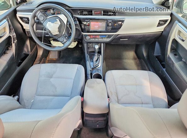 2T1BURHE4GC551355 2016 TOYOTA COROLLA Gray 