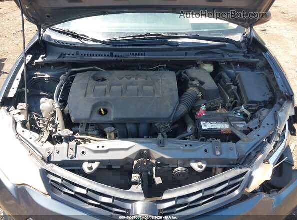 2T1BURHE4GC554000 2016 TOYOTA COROLLA Gray Вид ззаду