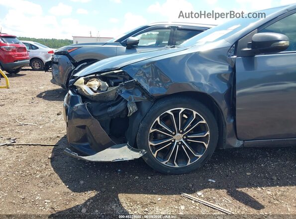 2T1BURHE4GC554000 2016 TOYOTA COROLLA Gray Вид спереду