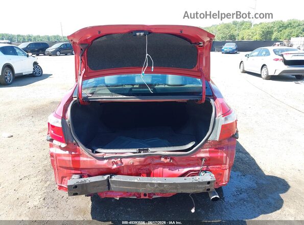 2T1BURHE4GC579351 2016 TOYOTA COROLLA Red Вид спереду