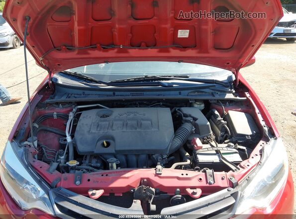 2T1BURHE4GC579351 2016 TOYOTA COROLLA Red Вид ззаду