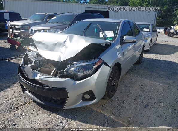 2T1BURHE4GC580239 2016 TOYOTA COROLLA Silver Передня ліва чверть