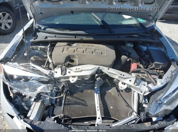 2T1BURHE4GC580239 2016 TOYOTA COROLLA Silver Вид ззаду