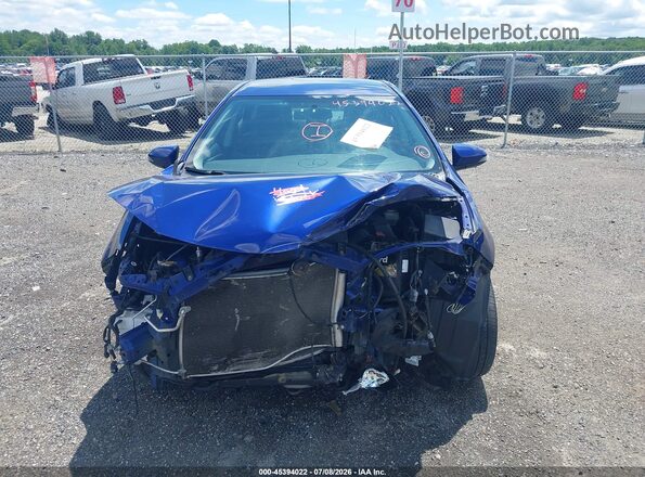 2T1BURHE4GC611196 2016 TOYOTA COROLLA Синий Вид щитка приборов
