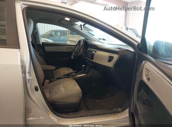 2T1BURHE4GC617001 2016 TOYOTA COROLLA Silver 