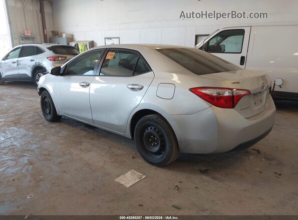 2T1BURHE4GC617001 2016 TOYOTA COROLLA Silver 