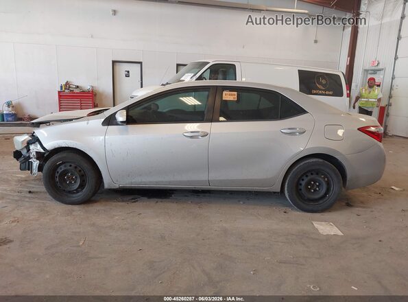 2T1BURHE4GC617001 2016 TOYOTA COROLLA Silver 
