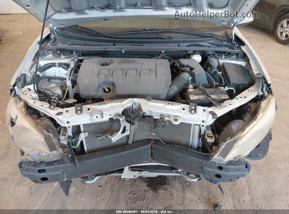 2T1BURHE4GC617001 2016 TOYOTA COROLLA Silver 