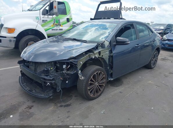 2T1BURHE4GC626037 2016 TOYOTA COROLLA Blue 