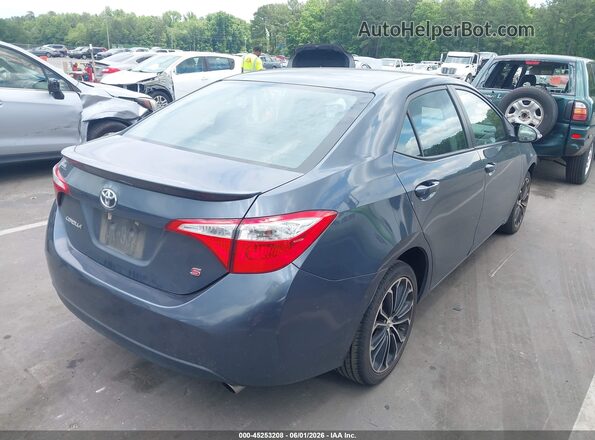 2T1BURHE4GC626037 2016 TOYOTA COROLLA Blue 
