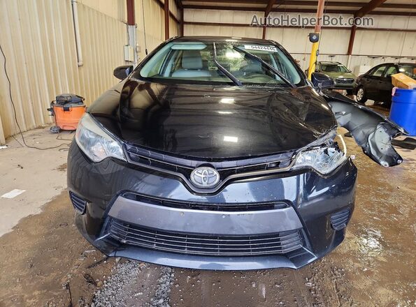 2T1BURHE4GC630461 2016 TOYOTA COROLLA Black Front view