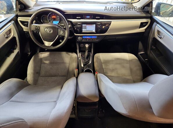 2T1BURHE4GC630461 2016 TOYOTA COROLLA Black Dashboard view