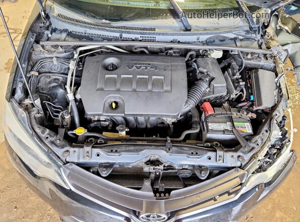 2T1BURHE4GC630461 2016 TOYOTA COROLLA Black Rear interior view