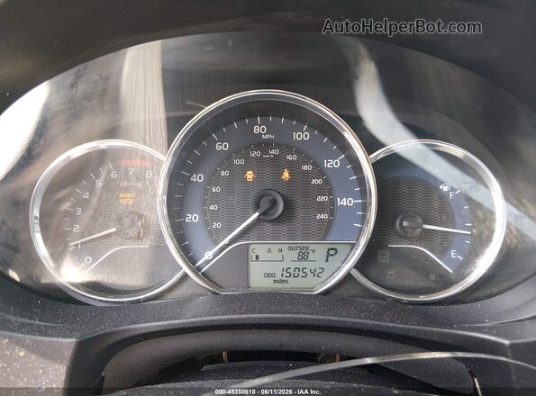 2T1BURHE4GC634753 2016 TOYOTA COROLLA Red Հետևի նստատեղերի տեսք