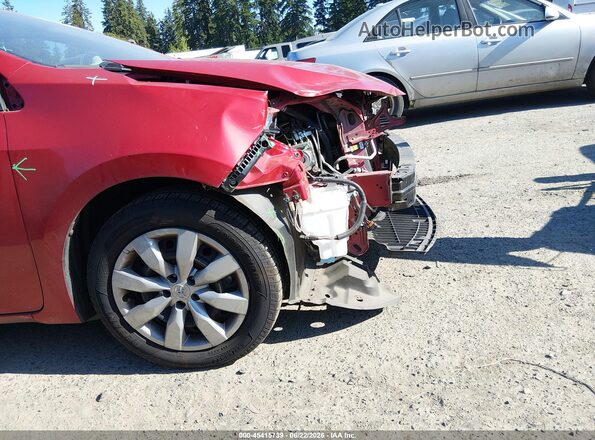 2T1BURHE4GC641556 2016 TOYOTA COROLLA Burgundy 