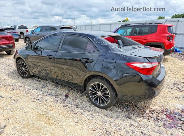 2T1BURHE4GC666117 2016 TOYOTA COROLLA Черный Задняя левая четверть