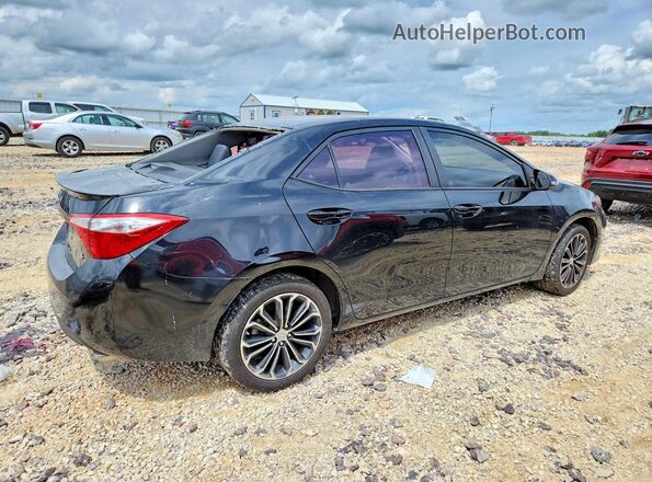 2T1BURHE4GC666117 2016 TOYOTA COROLLA Черный Задняя правая четверть