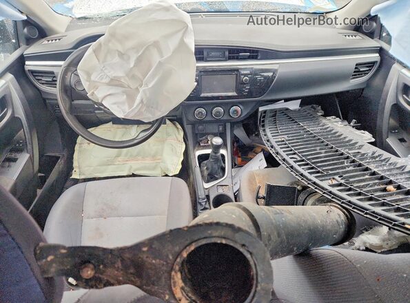 2T1BURHE4GC667199 2016 TOYOTA COROLLA White Dashboard view
