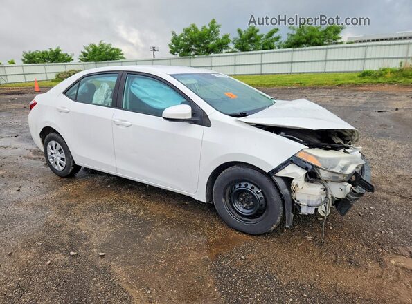2T1BURHE4GC667199 2016 TOYOTA COROLLA White Front right