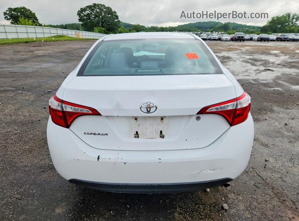 2T1BURHE4GC667199 2016 TOYOTA COROLLA White Rear view