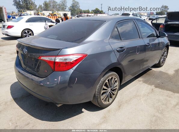 2T1BURHE4GC691566 2016 TOYOTA COROLLA Gray Rear right