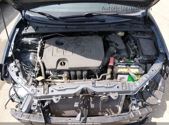 2T1BURHE4GC691566 2016 TOYOTA COROLLA Gray Rear view
