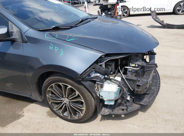 2T1BURHE4GC691566 2016 TOYOTA COROLLA Gray 