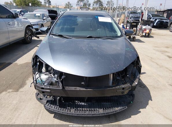 2T1BURHE4GC691566 2016 TOYOTA COROLLA Gray Rear interior view