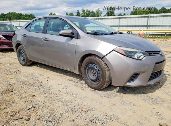 2T1BURHE4GC711461 2016 TOYOTA COROLLA Gray Առջևի աջ