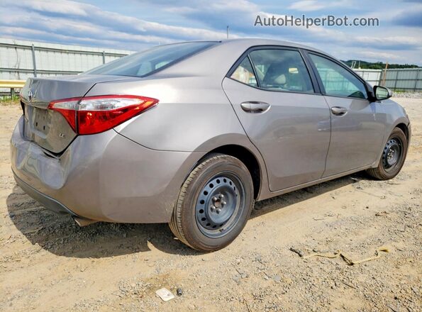 2T1BURHE4GC711461 2016 TOYOTA COROLLA Gray Հետևի աջ