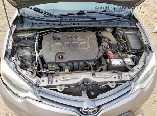 2T1BURHE4GC711461 2016 TOYOTA COROLLA Gray Սալոնի հետևի տեսք
