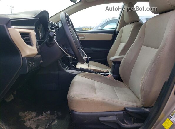 2T1BURHE4GC711461 2016 TOYOTA COROLLA Gray Սալոնի դիմացի տեսք