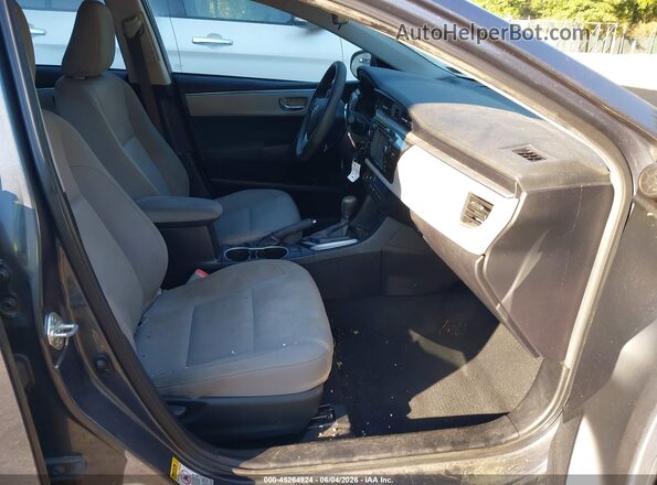 2T1BURHE4GC718376 2016 TOYOTA COROLLA Синий Вид салона спереди