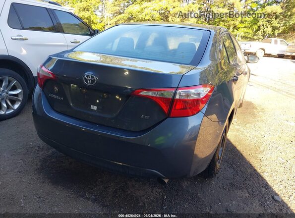 2T1BURHE4GC718376 2016 TOYOTA COROLLA Синий Задняя правая четверть
