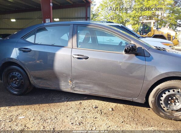 2T1BURHE4GC718376 2016 TOYOTA COROLLA Синий Вид спереди
