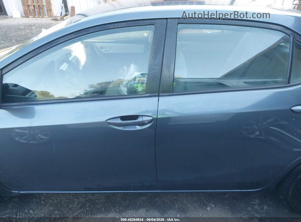 2T1BURHE4GC718376 2016 TOYOTA COROLLA Синий 