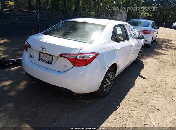 2T1BURHE4GC730835 2016 TOYOTA COROLLA White 