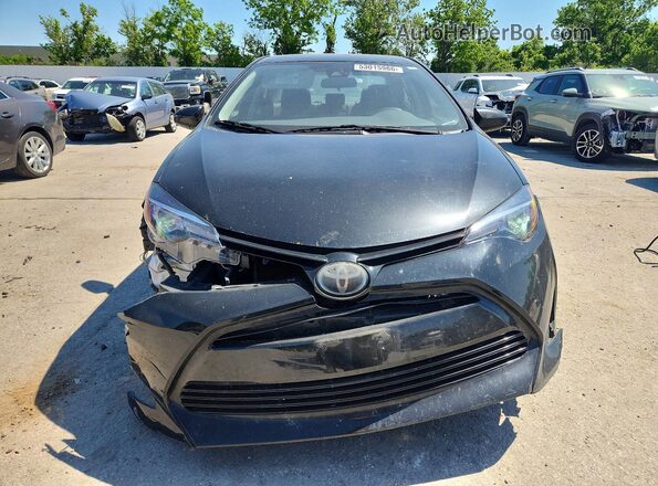 2T1BURHE4HC767160 2017 TOYOTA COROLLA Черный Вид спереди
