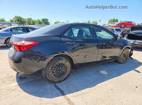 2T1BURHE4HC767160 2017 TOYOTA COROLLA Черный Задняя правая четверть