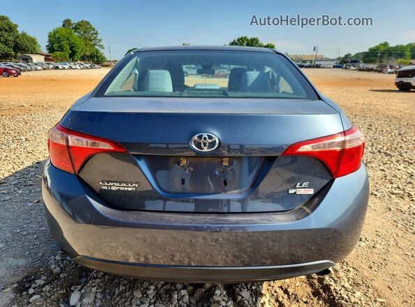2T1BURHE4HC774366 2017 TOYOTA COROLLA Gray Rear view