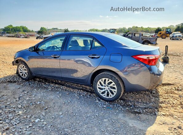 2T1BURHE4HC774366 2017 TOYOTA COROLLA Gray Rear left