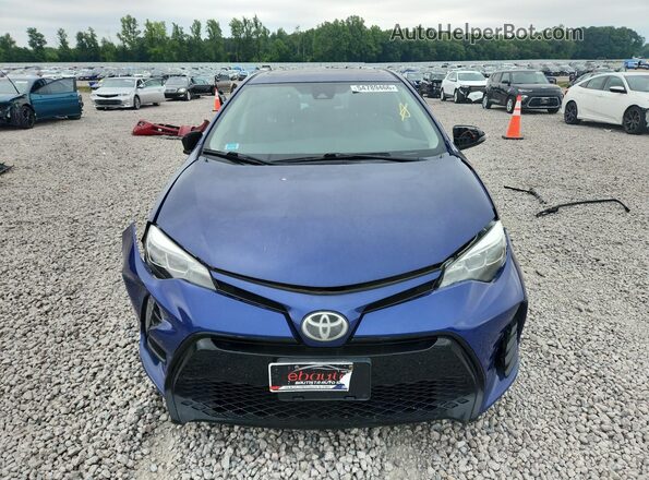 2T1BURHE4HC807611 2017 TOYOTA COROLLA Blue Вид спереду