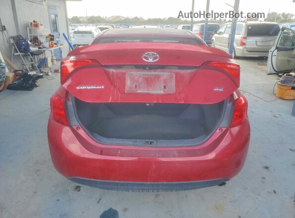 2T1BURHE4HC823520 2017 TOYOTA COROLLA Red 