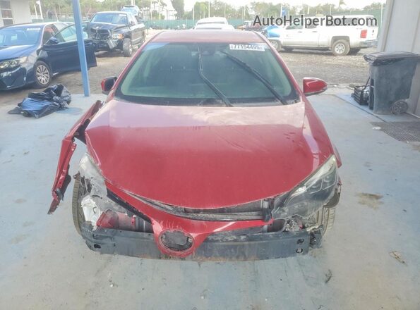 2T1BURHE4HC823520 2017 TOYOTA COROLLA Red 