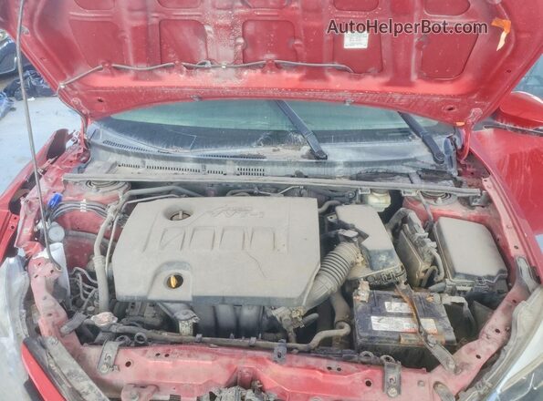 2T1BURHE4HC823520 2017 TOYOTA COROLLA Red 