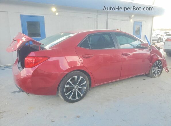2T1BURHE4HC823520 2017 TOYOTA COROLLA Red 